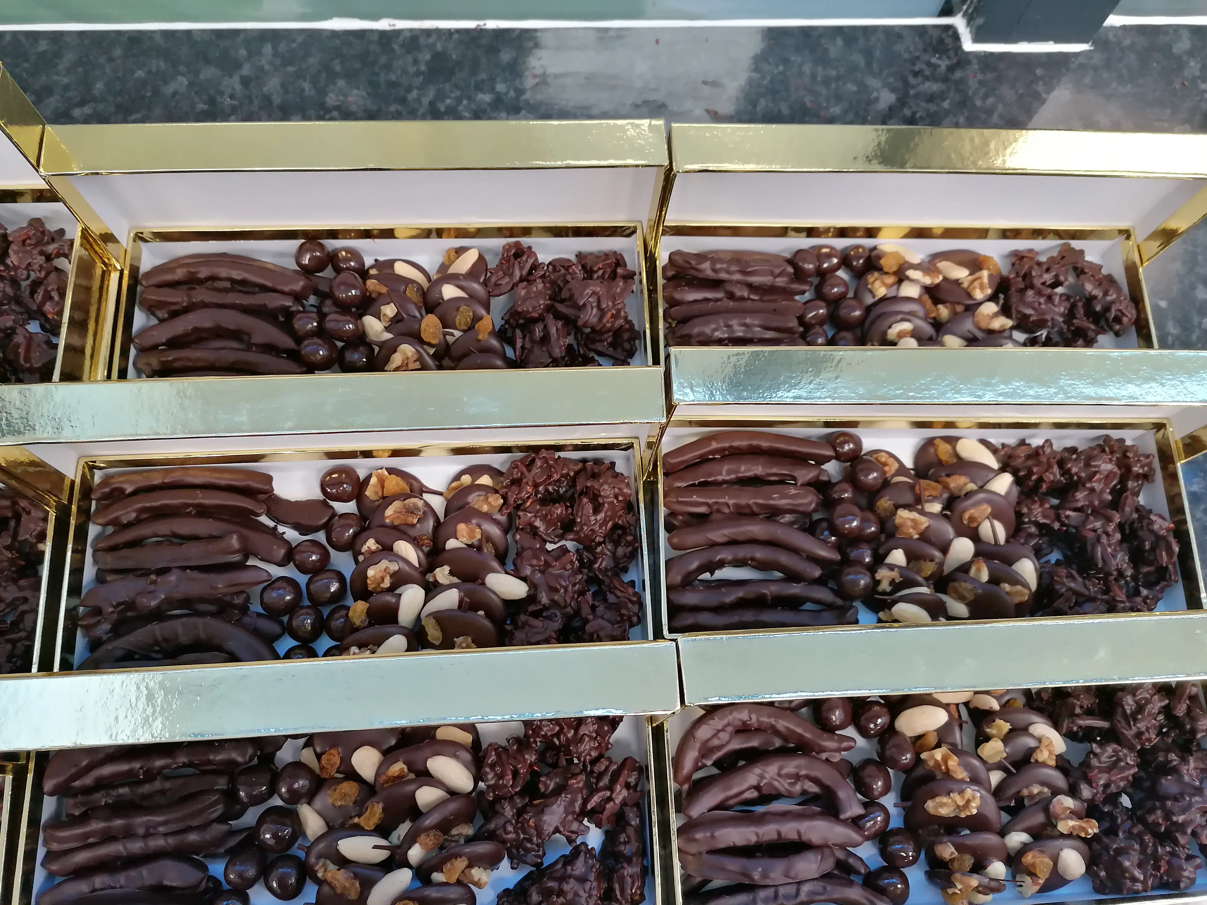 Coffret chocolat noir
